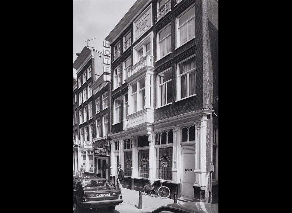 Warmoesstraat 127-129 hotel Winston (1983)