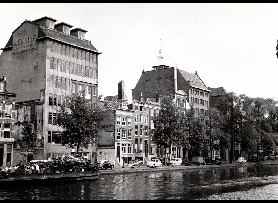 Zwanenburgwal 28-60 (v.r.n.l., oude nummering) (ca.1960)